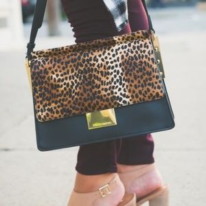 Vince Camuto Leopard Hair Abril Crossbody